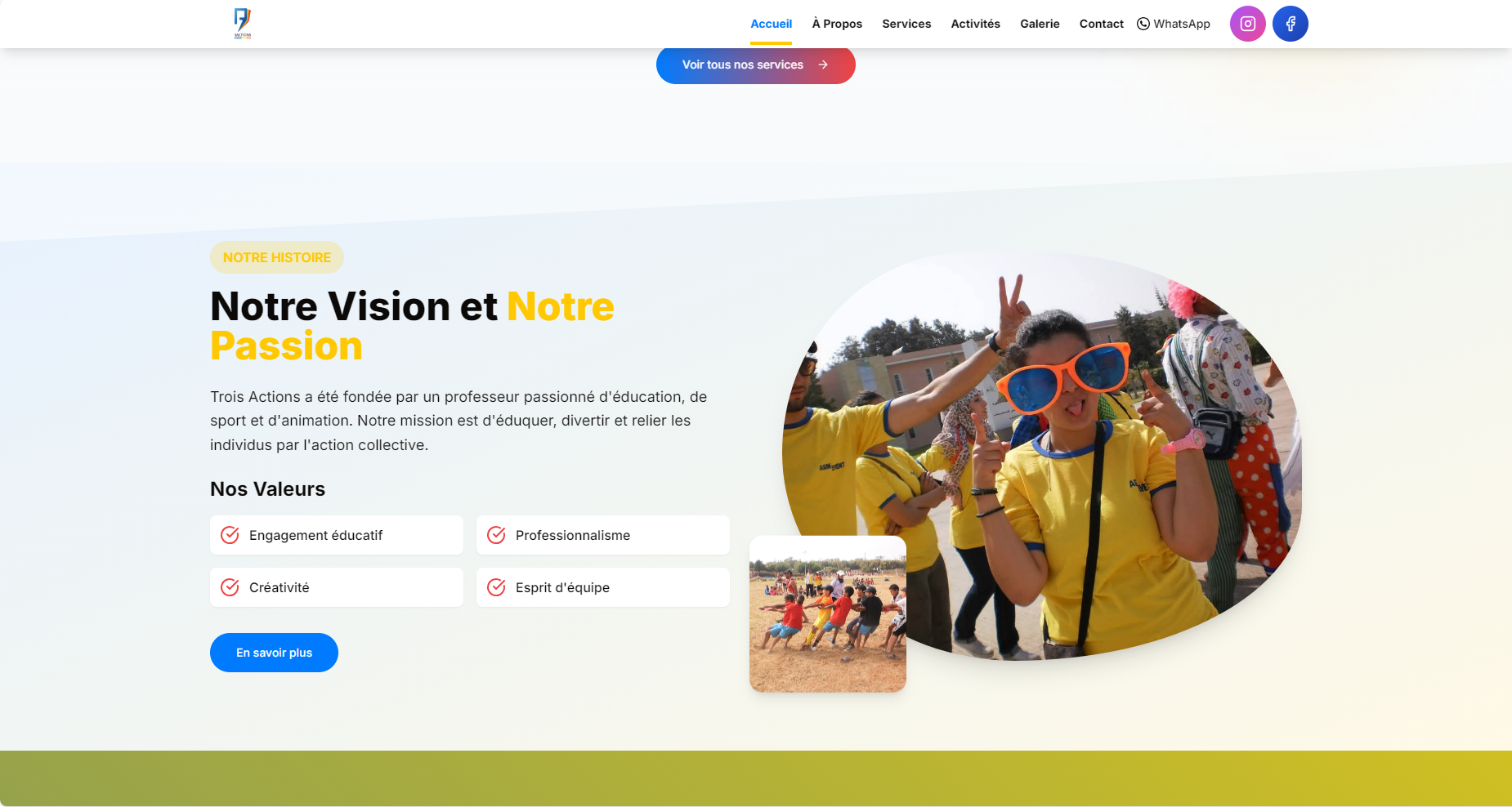Vision éducative sans plateforme digitale adaptée